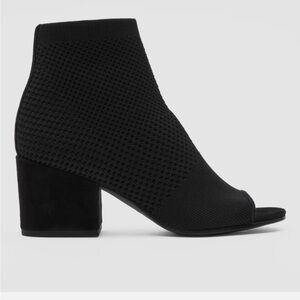 Eileen Fisher Croft Open Toe Knit Bootie
